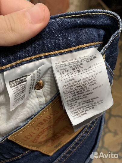 Джинсы мужские levis 502