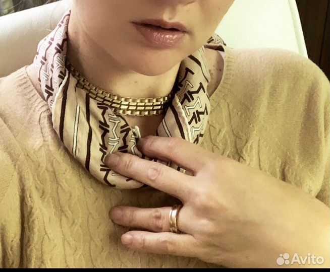 Ожерелье и браслет Сара Ковентри колье цепь винтаж