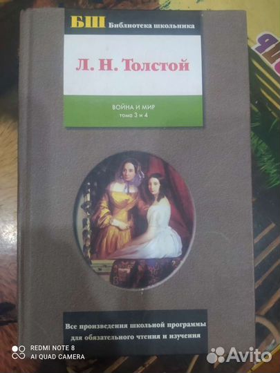 Книга война и мир, Толстой. 3 и 4 том