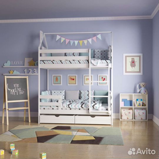 Двухъярусная кровать