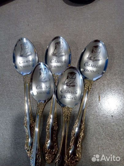 Ложки с рисунком
