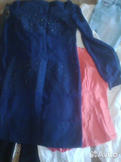 Платье, джинсы женское