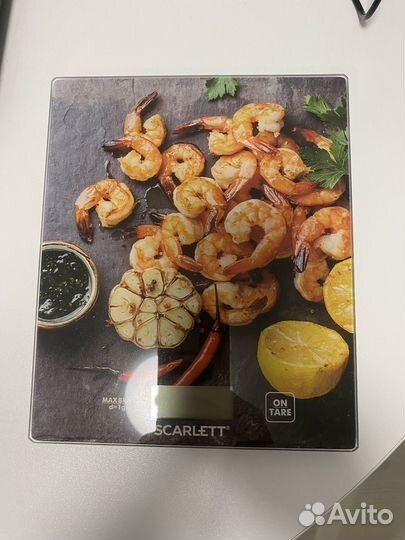 Кухонные весы Scarlett
