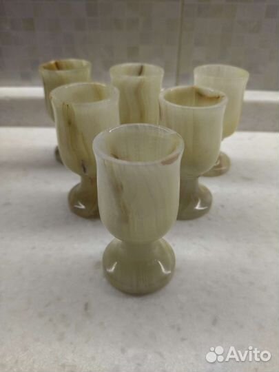 Рюмки из оникса