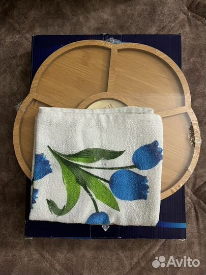 Салатник менажница полотенце