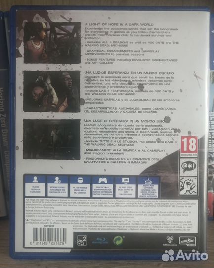 The walking dead telltale ps4