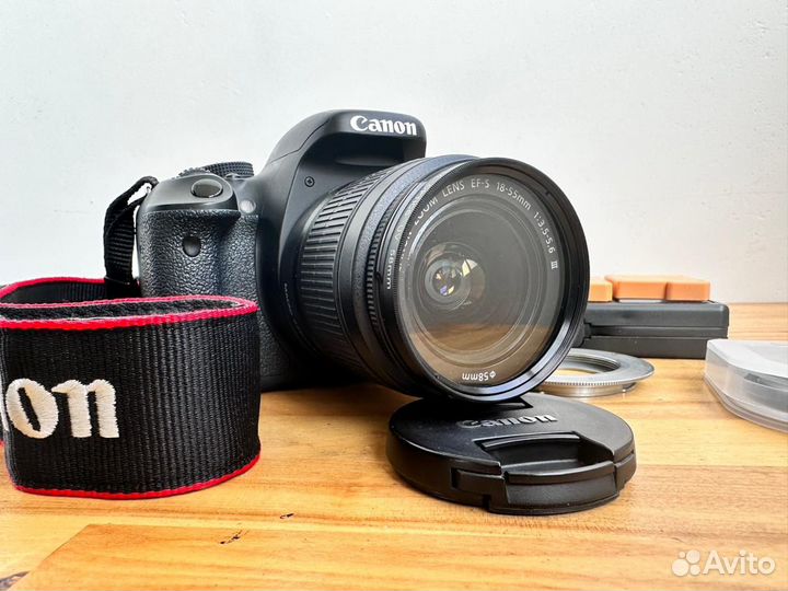 Зеркальный фотоаппарат canon 600d