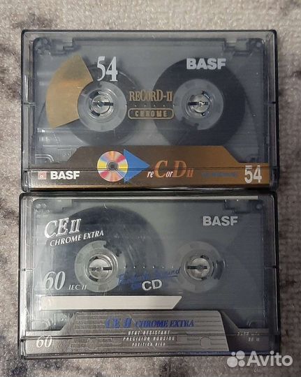 Аудиокассеты basf хром
