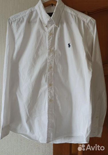 Polo Ralph Lauren рубашка белая Оригинал