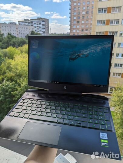 Игровой HP Pavilion 15 GTX 1660 Ti I5 10300