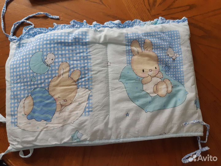 Бортики в детскую кроватку бу