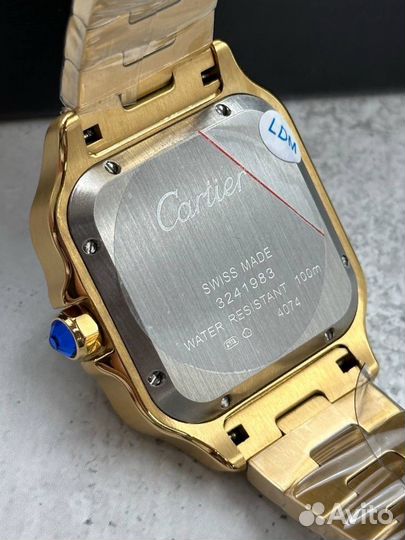 Шикарные мужские часы Cartier premium