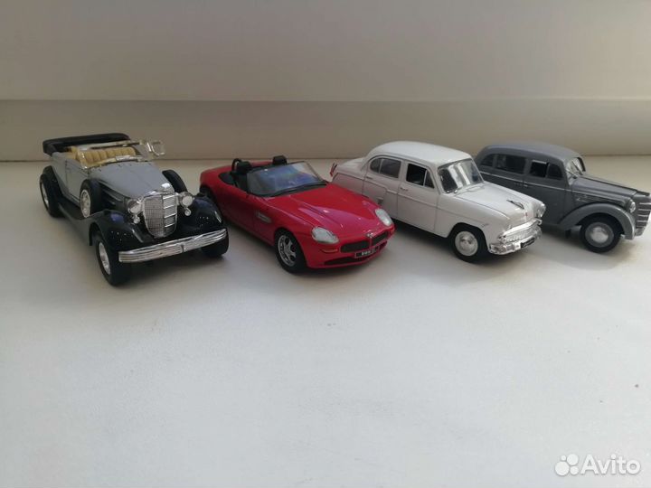 Модель Москвич 403, 401, BMW, кабриолет