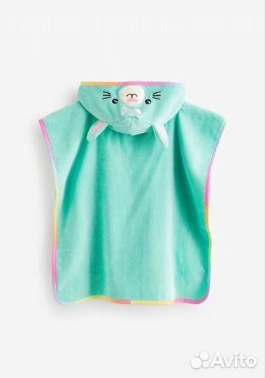 Пончо пляжное next 3-6 лет