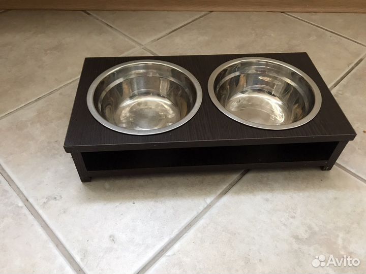 Двойные миски и игрушка для животных