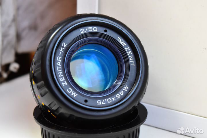 MC Zenitar K2 50mm f/2 Портретный объектив Pentax