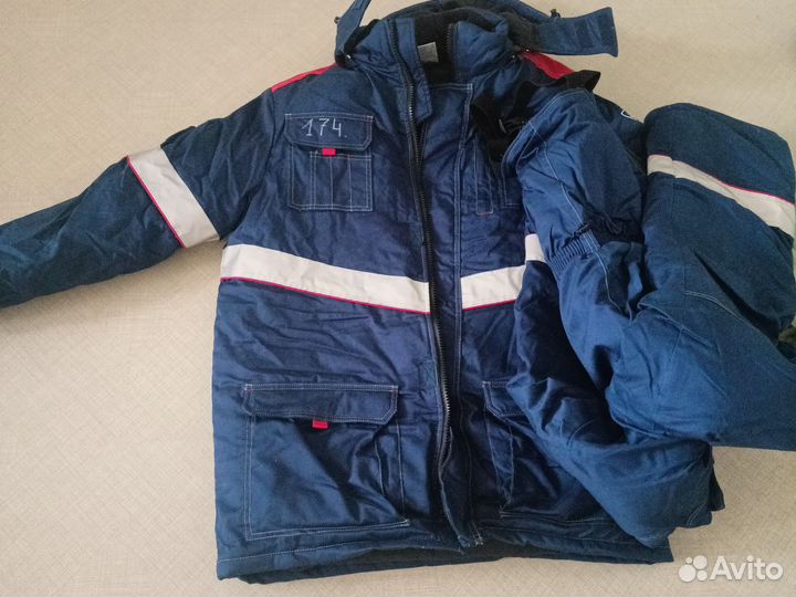 Спецодежда рабочая одежда зимняя мужская