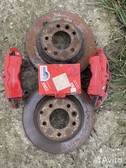 Тормозные диски porsche cayenne turbo