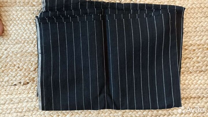 Ткань отрезы лен, хлопок лен