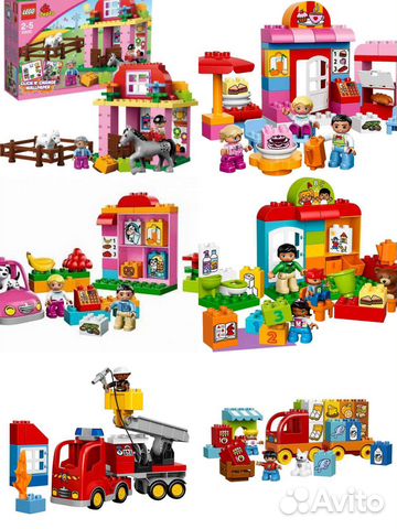 Lego duplo 6 наборов