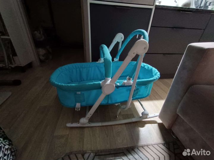 Кресло шезлонг люлька для детей