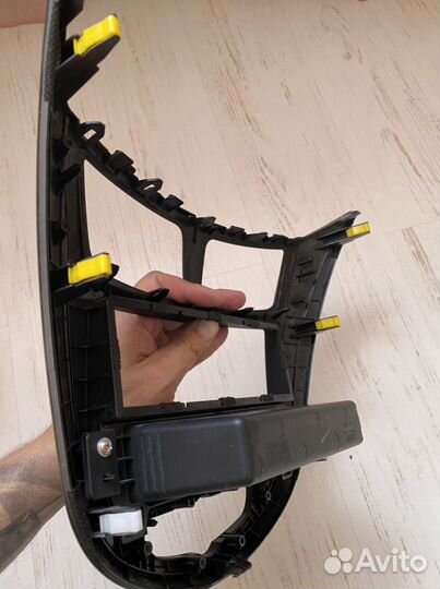 Рамка на магнитолу хундай солярис