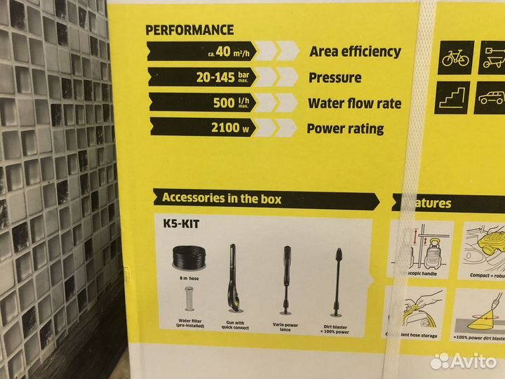 Мойка новая, Karcher k5 compact