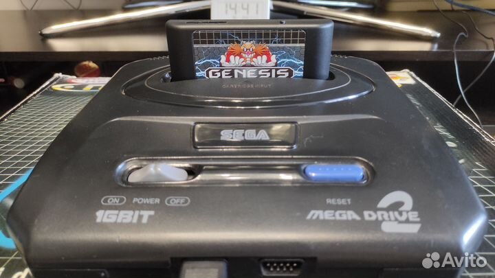 Флеш картридж чёрный sega MD V3 PRO 32Gb ultimate