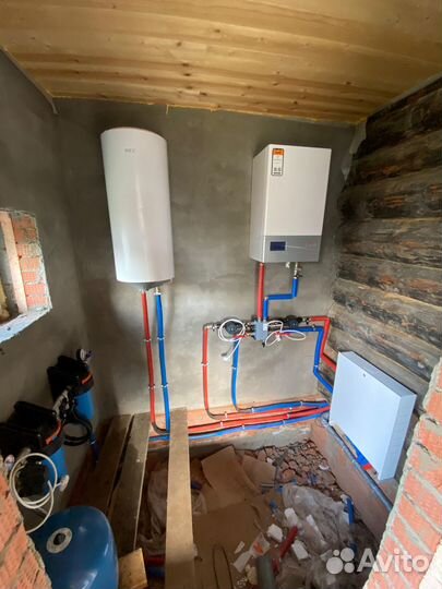 Монтаж систем отопления водоснабжения канализации