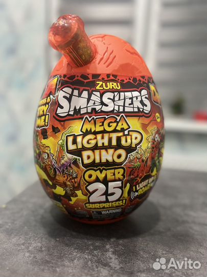 Игрушка Zuru Smashers: Mega Light-UP Dino