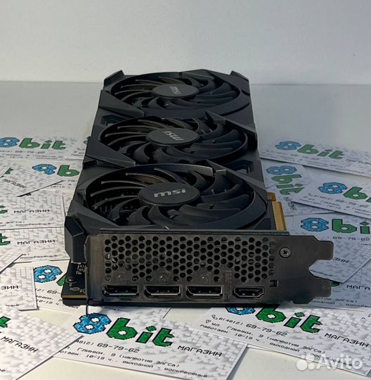 Видеокарта MSI GeForce RTX 3060 ventus 3X 12G