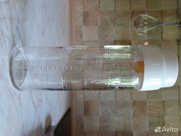 Бутылочка для кормления стеклянная