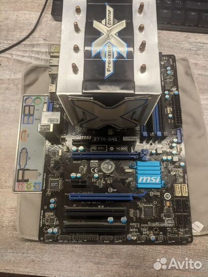 Материнская плата msi z77-g41