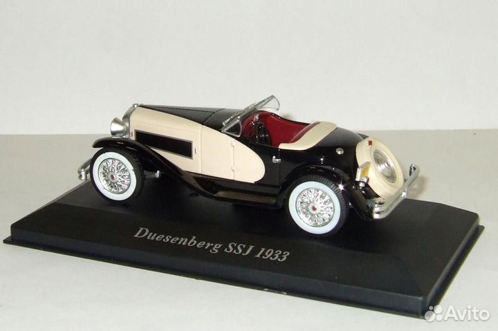 Дюзенберг Duesenberg SSJ 1933 Altaya 1:43