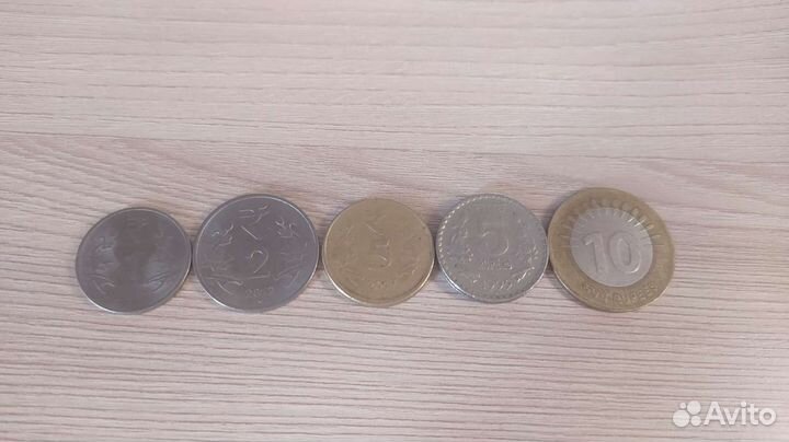 Монеты индийские