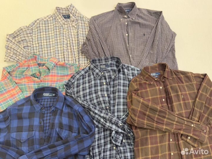 Polo ralph lauren рубашки