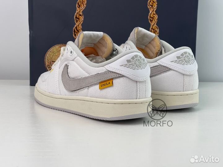 Union LA X Air Jordan 1 KO Low White Neutral Grey