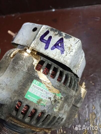 Генератор toyota corolla 4a,5a