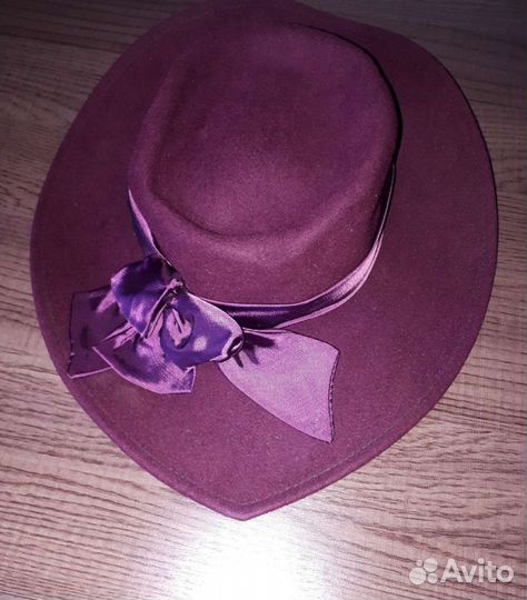 Шляпа фетровая женская
