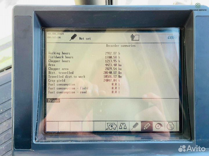 Комбайн Claas Lexion 580, 2004