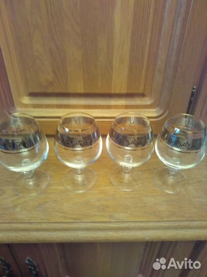 Бокалы для коньяка (виски) хрусталь Богемия