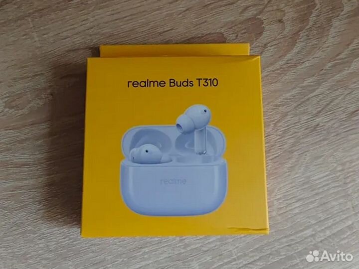 Realme Buds T310 черные и белые. Глобальная версия