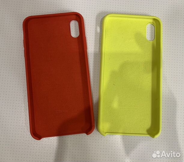 Чехлы для iPhone XS max (цена за оба)