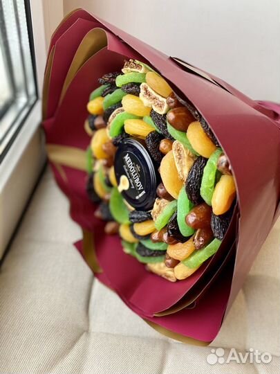 Съедобный букет Букет из сухофруктов