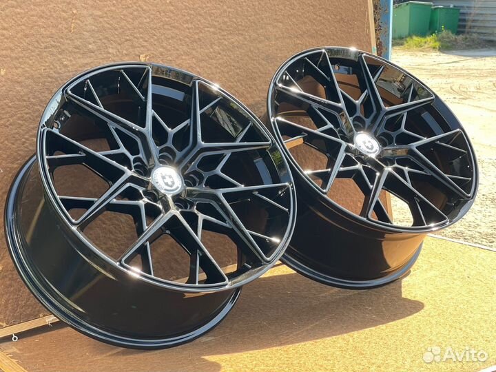 Диски HRE FF10 R19 5x112 черные глянец новые