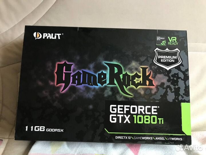 Видеокарта Palit gtx 1080 ti 11 gb Gamerock Premiu