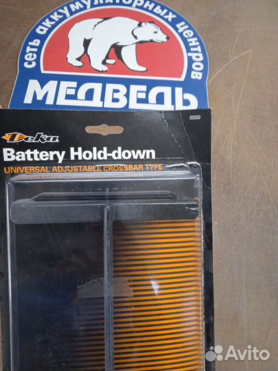 Планка крепления акб deka