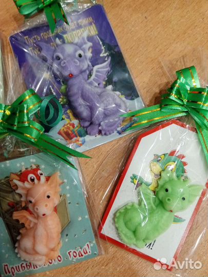 Мыло ручной работы дракончик