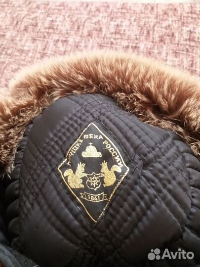 Шапка женская чернобурка