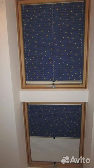 Жалюзи на мансардные окна